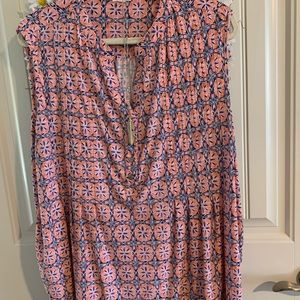 Silky feeling blouse.